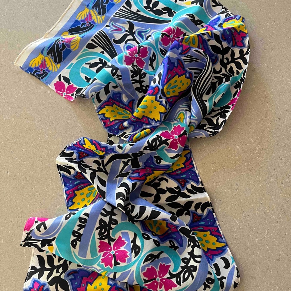 Liz Claiborne silk scarf.
